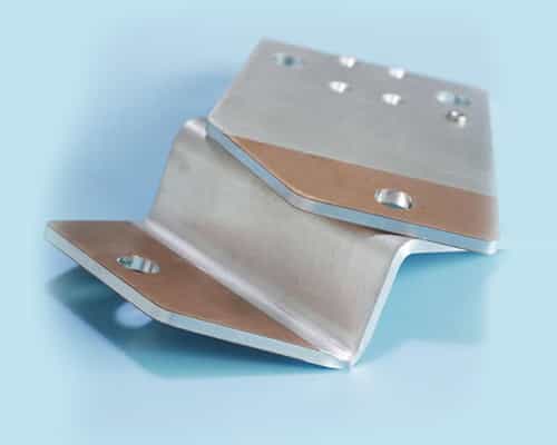 汽車動力電池銅鋁復(fù)合導(dǎo)電片圖片