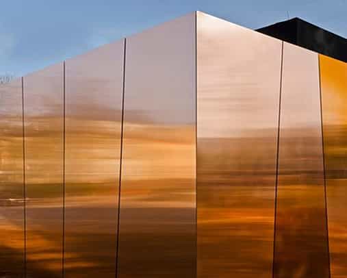 銅鋁復合雕刻裝飾鋁單板材料圖片